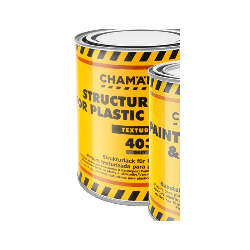 رنگ تکجزئی پلاستیک و سپر Chamäleon ۱ لیتری خاکستری — 1