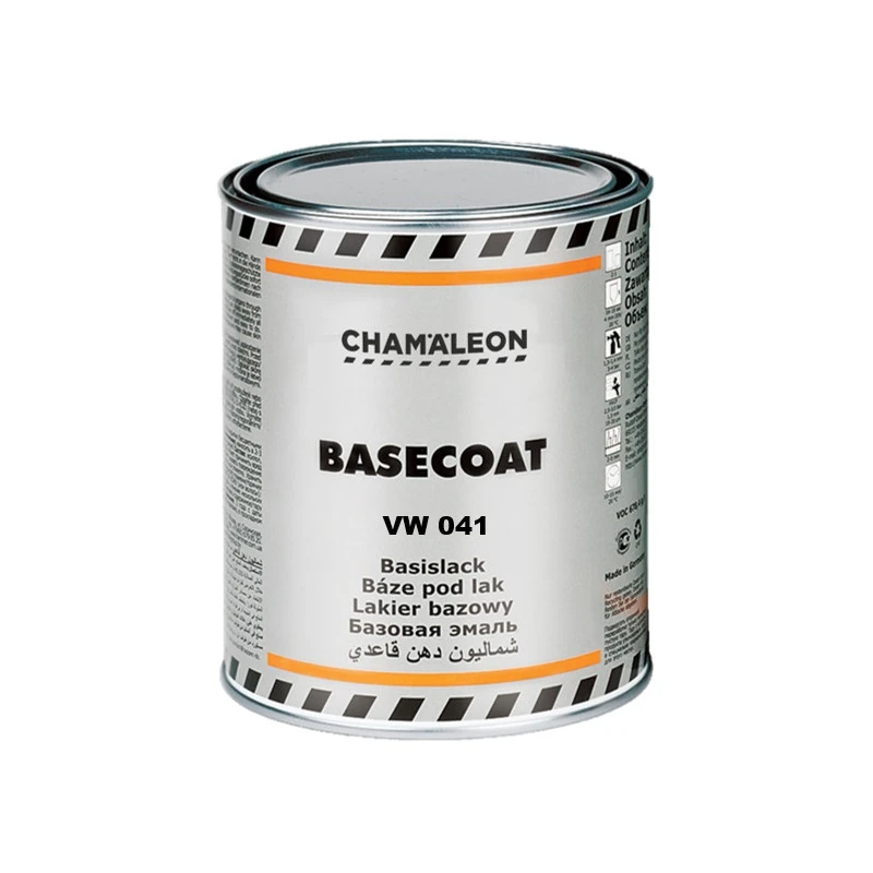 رنگ پایه (Base Coat) Chamäleon ۱ لیتری مشکی (VW ۰۴۱) — 1
