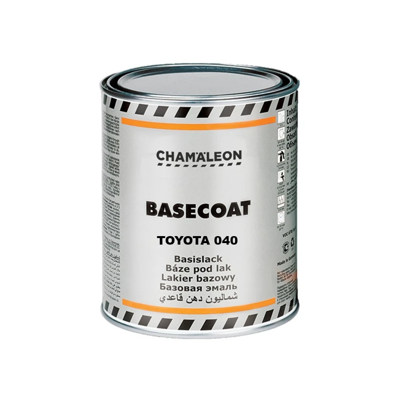 رنگ پایه (Base Coat) Chamäleon ۱ لیتری سفید (TOYOTA ۰۴۰) — 1