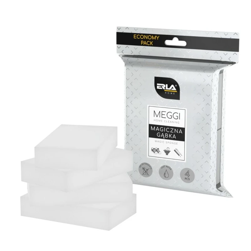 اسفنج ملامینه ERLA HOME MEGGI (بستهٔ ۴ عددی) — 1