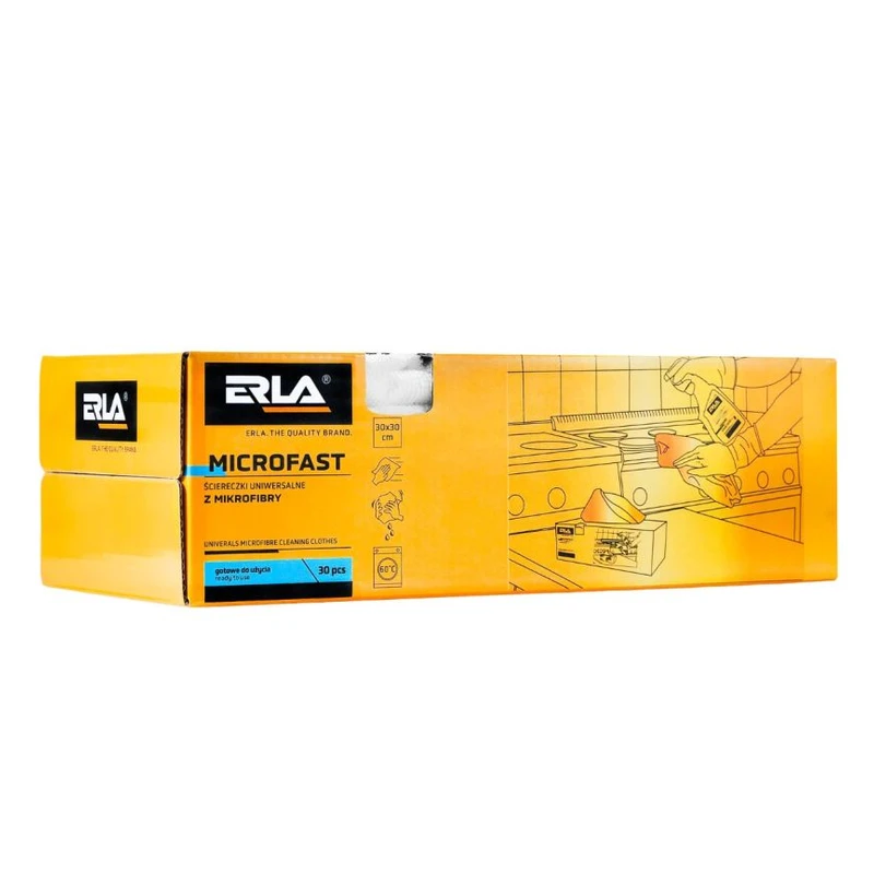 ست ۳۰ عددی دستمال میکروفایبر ERLA MICROFAST — 1