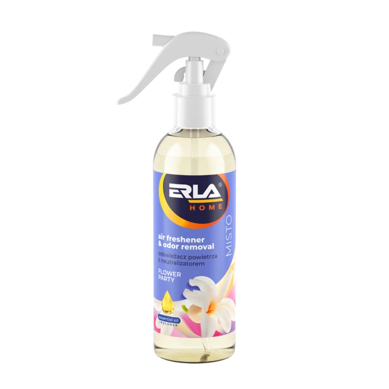 اسپری خوشبوکننده و بوگیر ERLA HOME MISTO رایحهٔ FLOWER PARTY ۲۵۰ میلیلیتری — 1