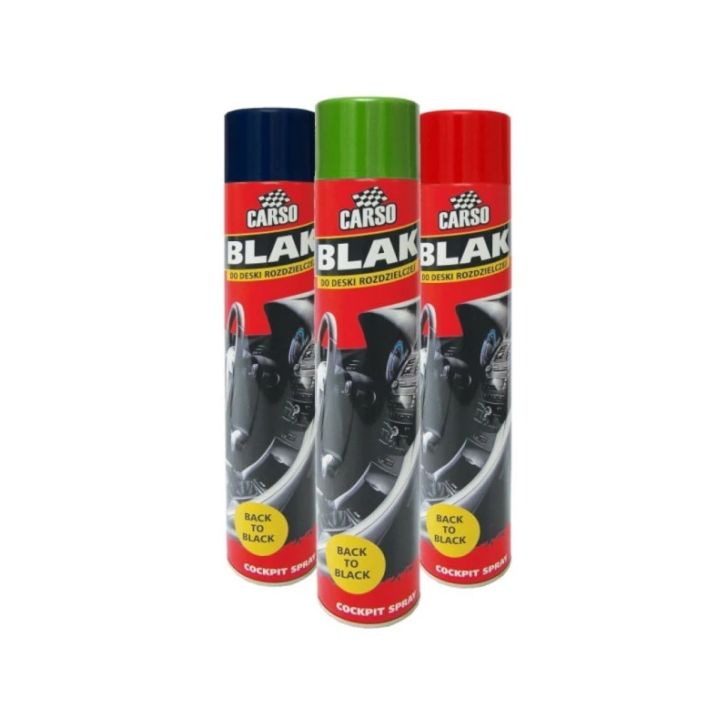 اسپری داشبورد CARSO BLAK با رایحهٔ Fresh، ۷۵۰ میلیلیتری — 1