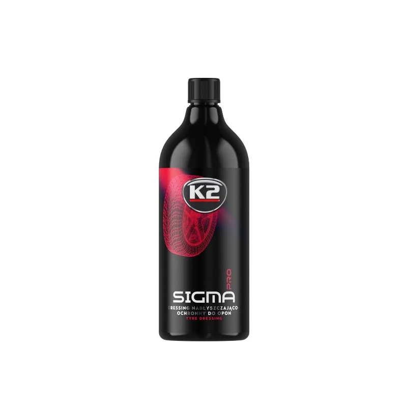 ژل براقکنندهٔ لاستیک حرفهای K2 SIGMA PRO ۱ لیتری — 1