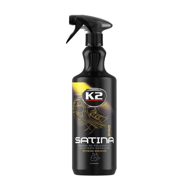 محافظ و براقکنندهٔ داخل خودرو با رایحهٔ بلوبری K2 SATINA PRO ۱ لیتری — 1