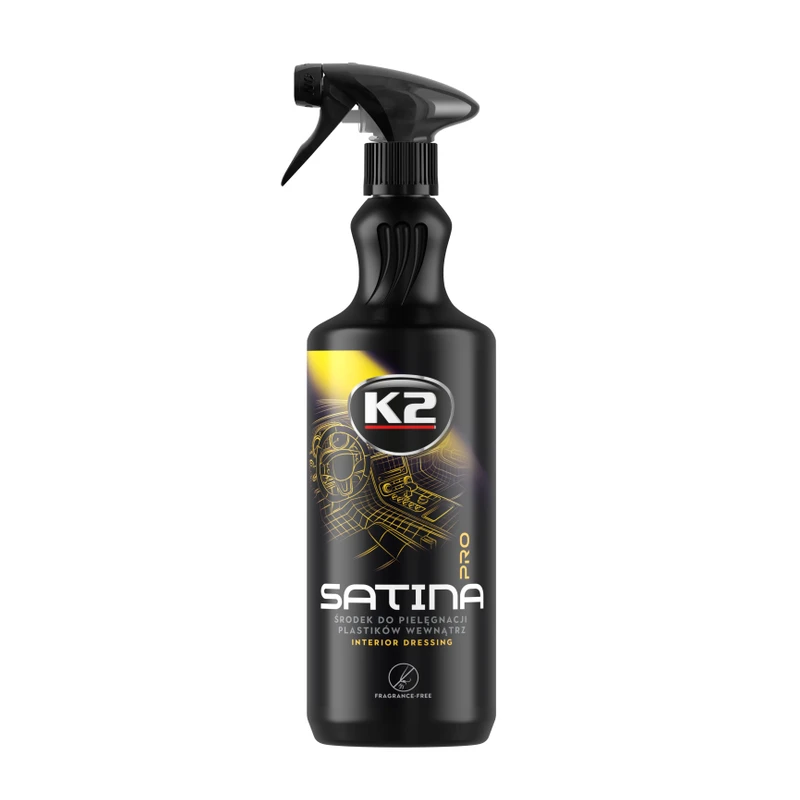 محافظ و براقکنندهٔ داخل خودرو بدون رایحه K2 SATINA PRO ۱ لیتری — 1