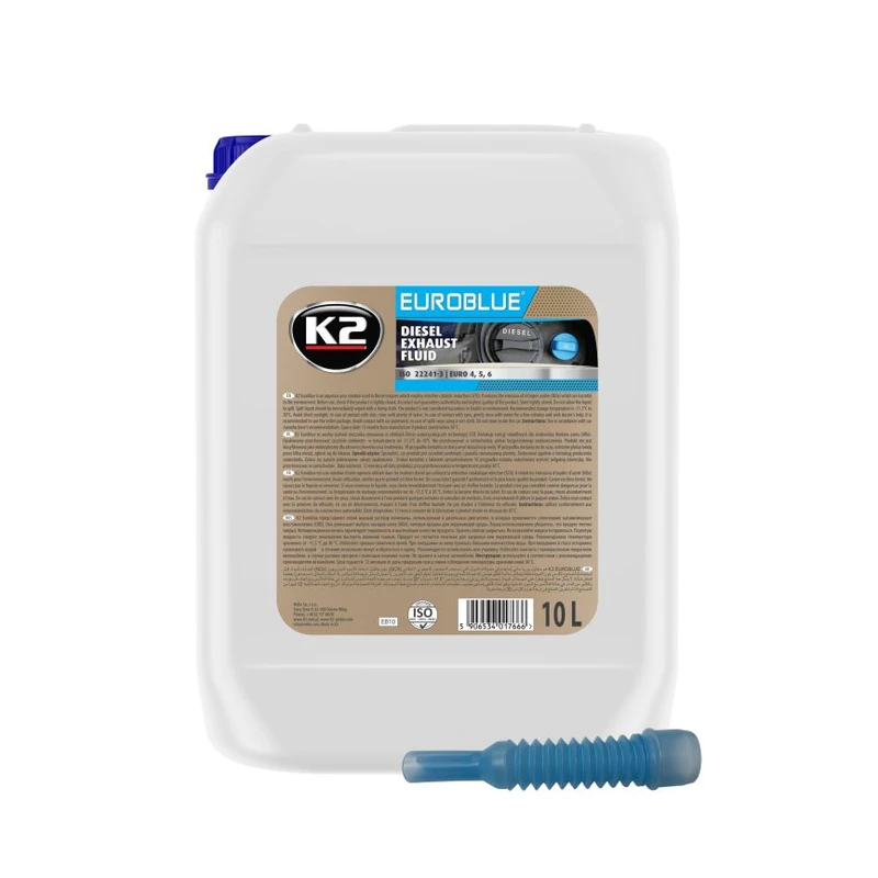 مایع کاهش آلایندگی موتور دیزل (AdBlue) K2 EUROBLUE ۱۰ لیتری — 1