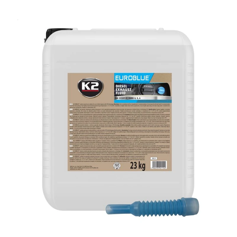 مایع کاهش آلایندگی موتور دیزل (AdBlue) K2 EUROBLUE ۲۳ کیلوگرمی — 1