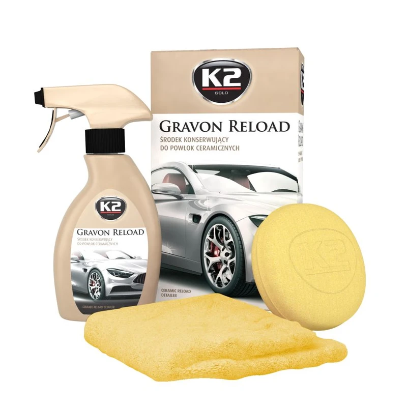 نگهدارندهٔ پوشش سرامیکی K2 GRAVON RELOAD ۲۵۰ میلیلیتری — 1