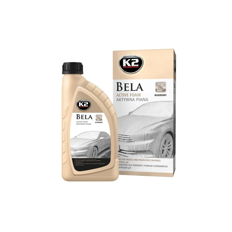 فوم فعال شستوشوی خودرو K2 BELA ۱ لیتری — 1