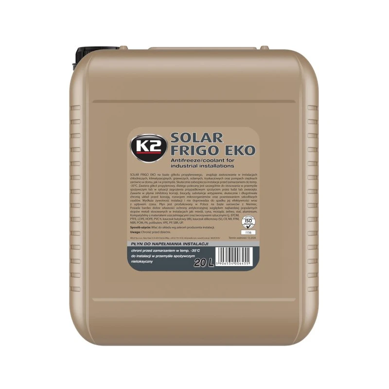 مایع ضدیخ تأسیسات خورشیدی K2 SOLAR FRIGO EKO منفی ۳۵ درجه ۲۰ لیتری — 1