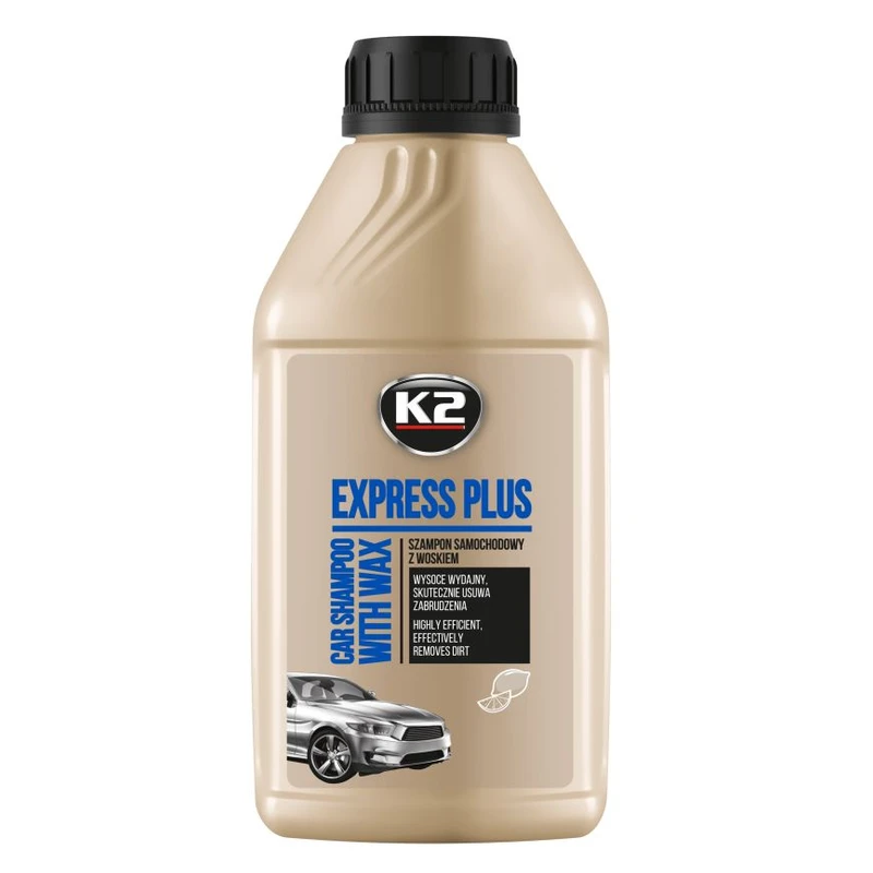 شامپوی واکسدار خودرو K2 EXPRESS PLUS ۵۰۰ میلیلیتری — 1