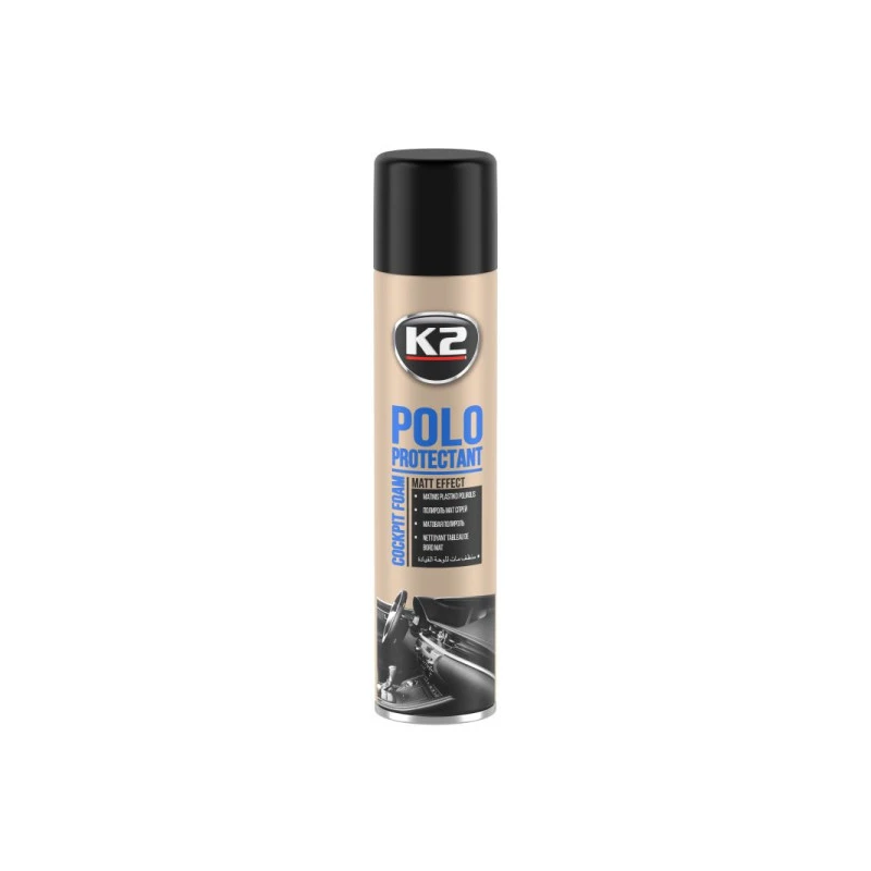 فوم تمیزکننده و محافظ مات داشبورد K2 POLO PROTECTANT MATT ۳۰۰ میلیلیتری — 1