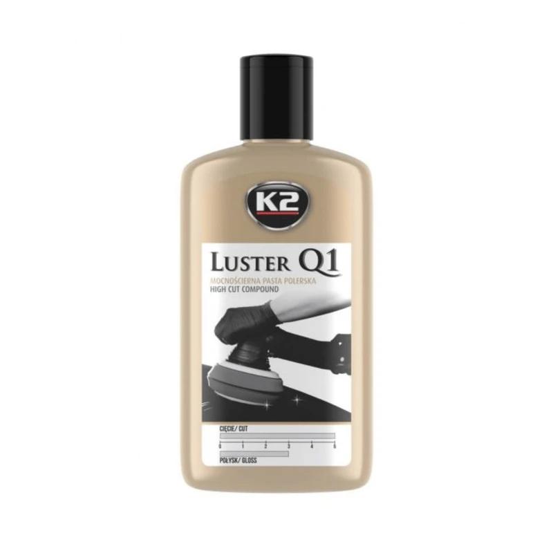 پولیش زبر (Heavy Cut) K2 LUSTER Q1 ۲۵۰ گرمی — 1