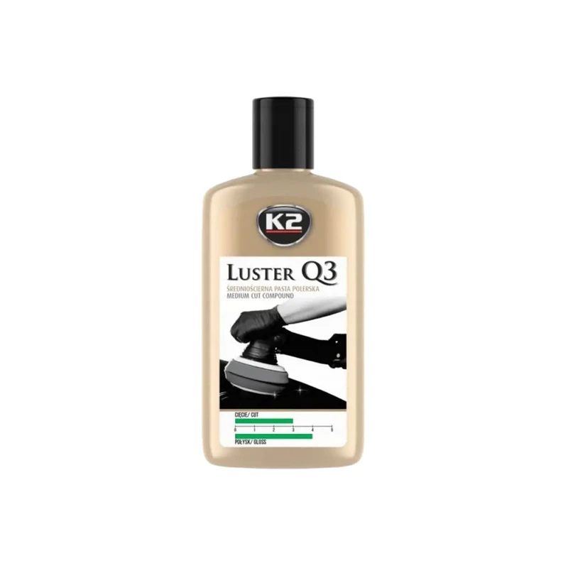 پولیش متوسط K2 LUSTER Q3 ۲۵۰ گرمی — 1