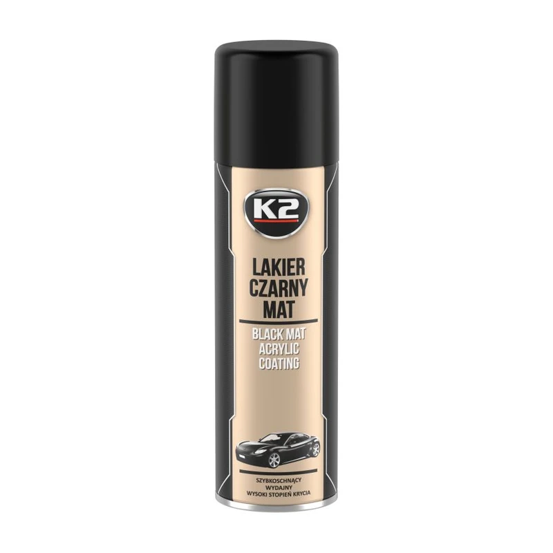 رنگ مشکی مات K2 ۵۰۰ میلیلیتری — 1