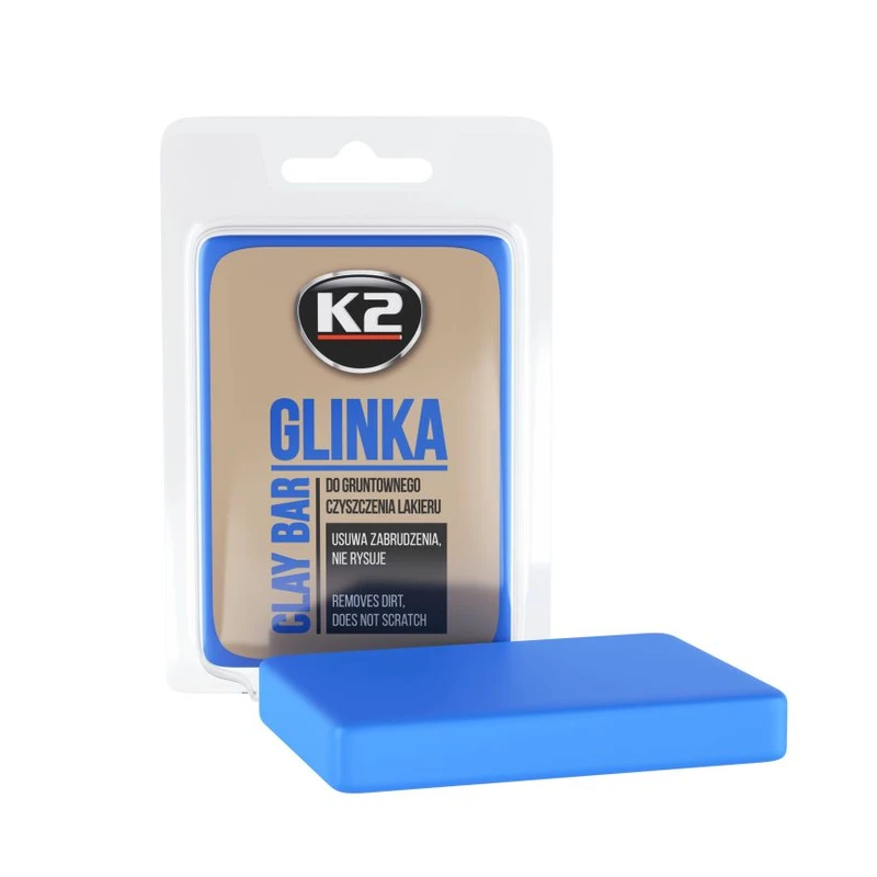 خاک رس (کلی بار) تمیزکنندهٔ رنگ K2 CLAY BAR ۶۰ گرمی — 1
