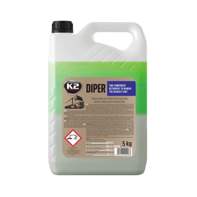 پاککنندهٔ حرفهای کامیون K2 DIPER ۵ کیلوگرمی — 1