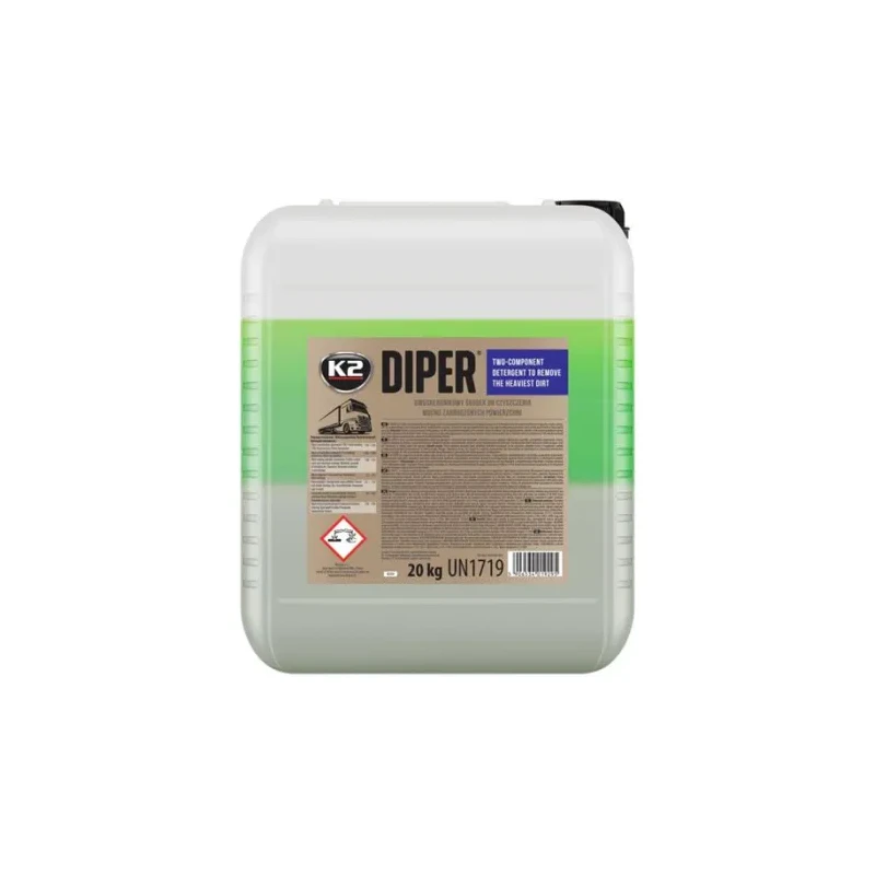 پاککنندهٔ حرفهای کامیون K2 DIPER ۲۰ کیلوگرمی — 1
