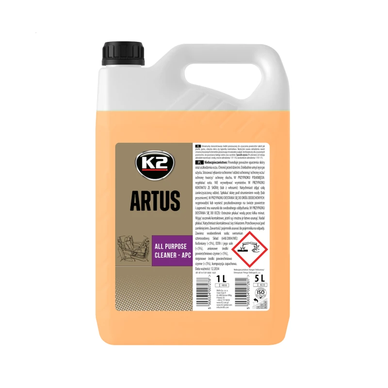 پاککنندهٔ سطوح پلاستیکی K2 ARTUS ۵ کیلوگرمی — 1