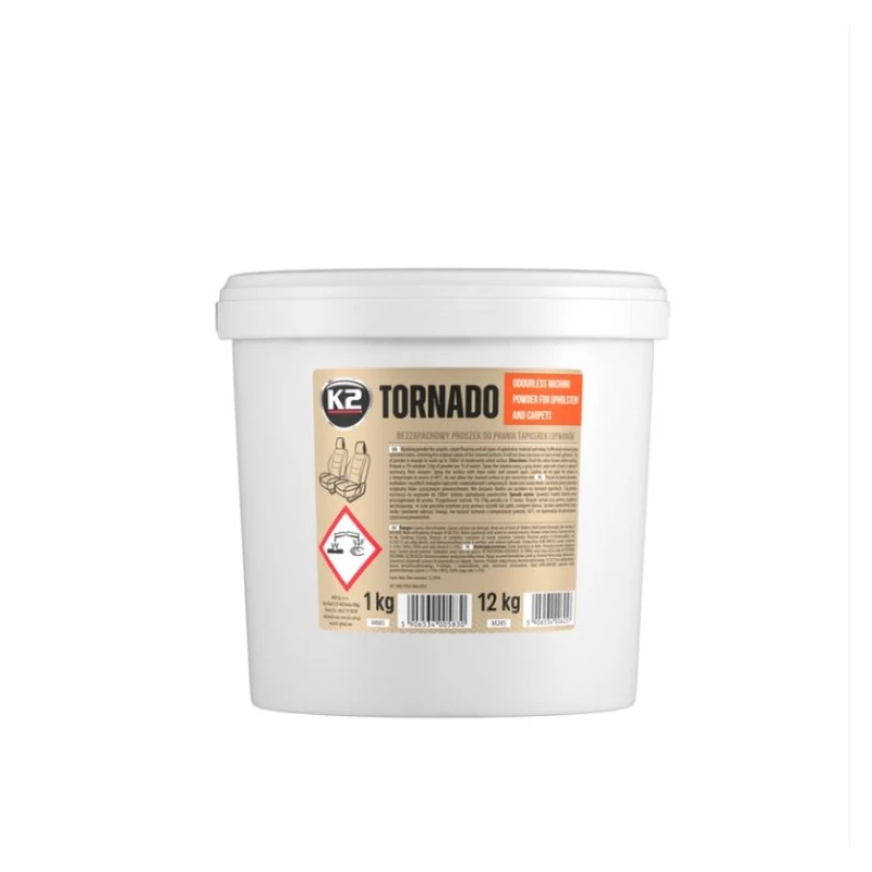 پودر شستوشوی رویه و موکت K2 TORNADO ۱۲ کیلوگرمی — 1