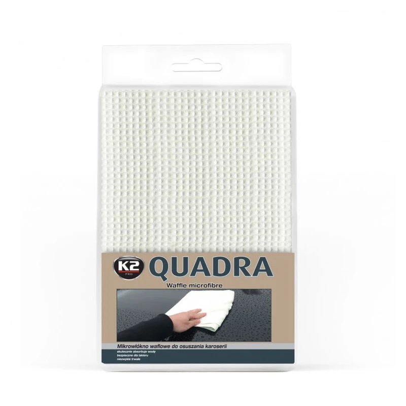 دستمال میکروفایبر وافلی K2 QUADRA — 1