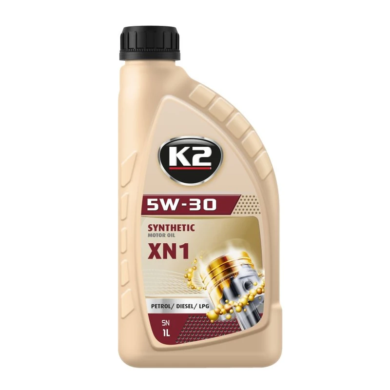 روغن موتور K2 TEXAR 5W-30 XN1 ۱ لیتری — 1