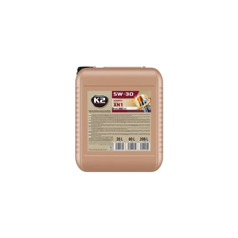 روغن موتور K2 TEXAR 5W-30 XN1 ۲۰ لیتری — 1