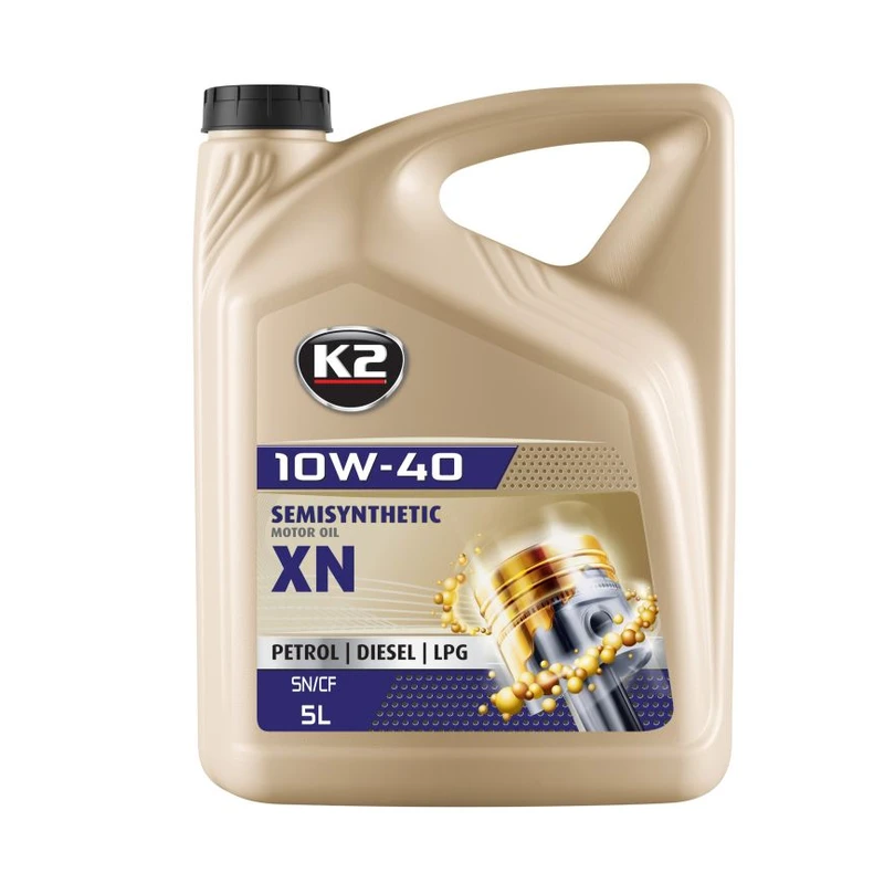 روغن موتور K2 TEXAR 10W-40 XN ۵ لیتری — 1