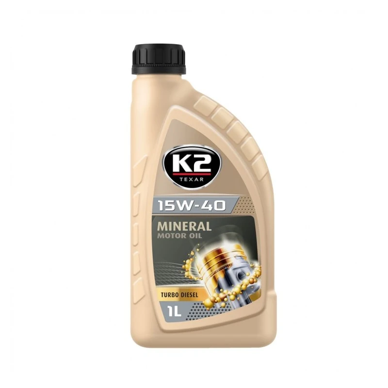 روغن موتور K2 TEXAR 15W-40 XL-TD ۱ لیتری — 1