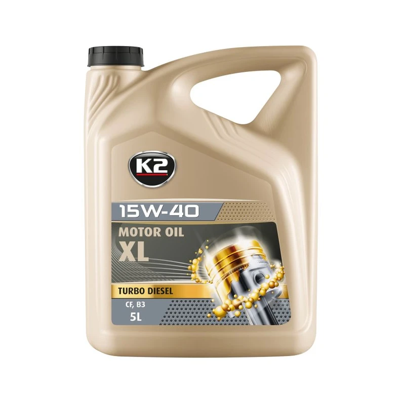 روغن موتور K2 TEXAR 15W-40 XL-TD ۵ لیتری — 1