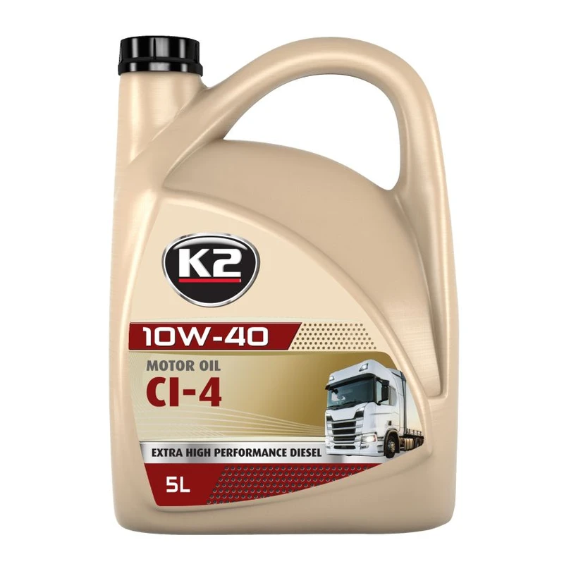 روغن موتور K2 10W-40 CI-4 ۴ لیتری — 1