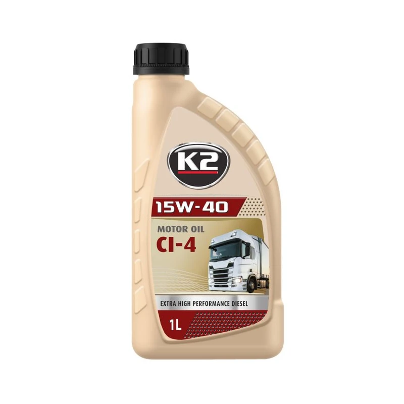 روغن موتور K2 15W-40 CI-4 ۱ لیتری — 1