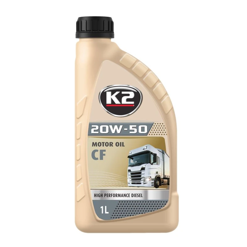 روغن موتور K2 20W-50 CF ۱ لیتری — 1