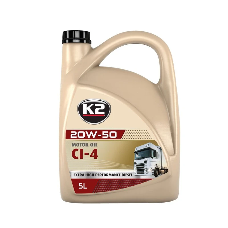 روغن موتور K2 20W-50 CI-4 ۵ لیتری — 1