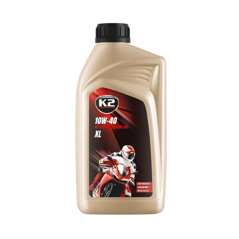 روغن موتور چهارزمانهٔ موتورسیکلت K2 10W-40 ۱ لیتری — 1