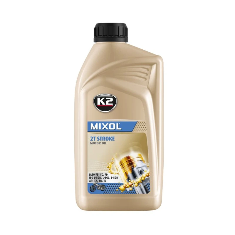 روغن موتور دوزمانه K2 MIXOL ۱ لیتری — 1