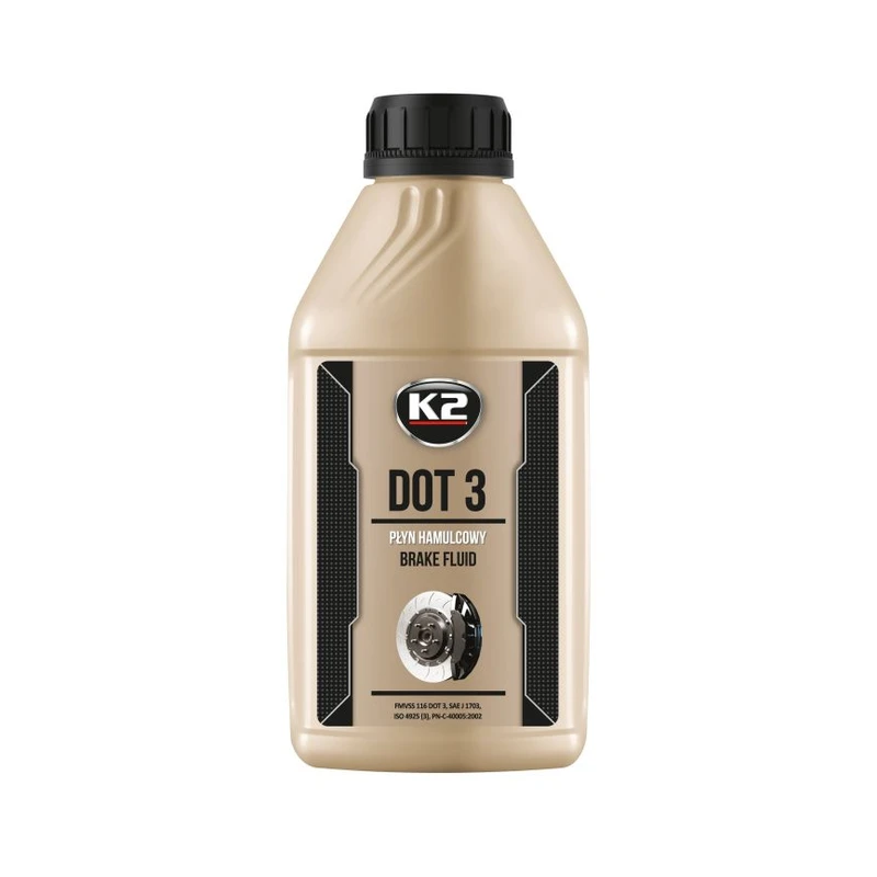 روغن ترمز K2 DOT ۳ ۵۰۰ گرمی — 1