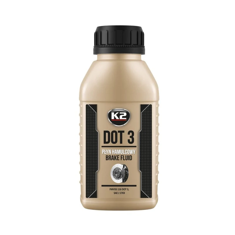 روغن ترمز K2 DOT ۳ ۲۵۰ میلیلیتری — 1