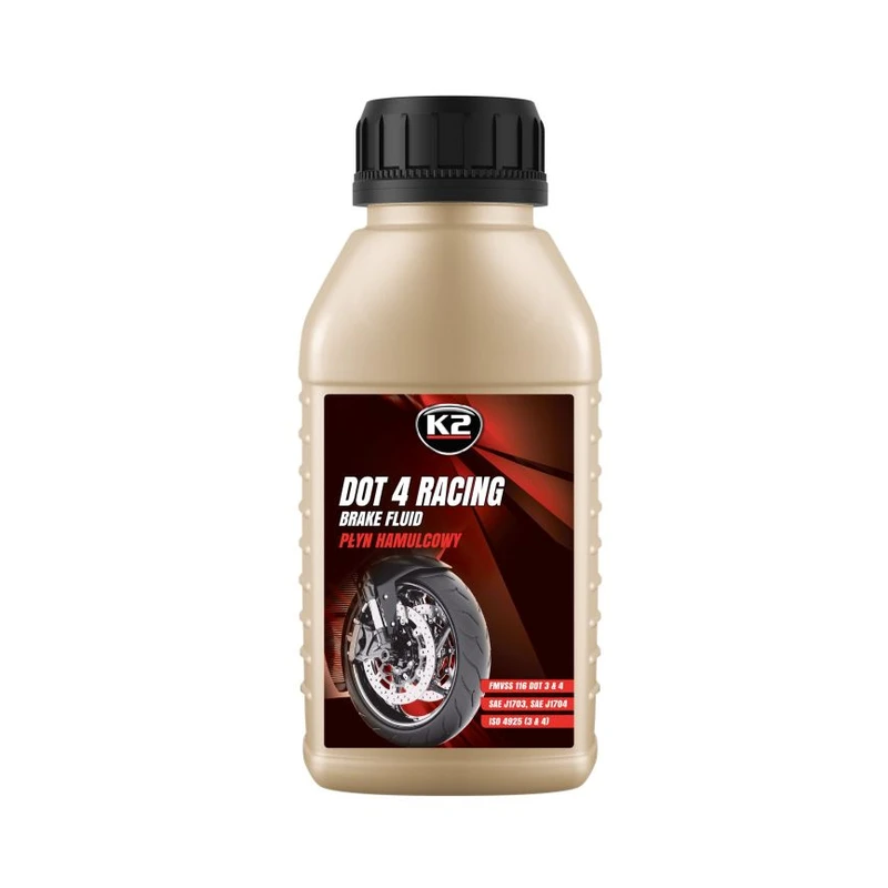 روغن ترمز K2 DOT ۴ RACING ۲۵۰ میلیلیتری — 1
