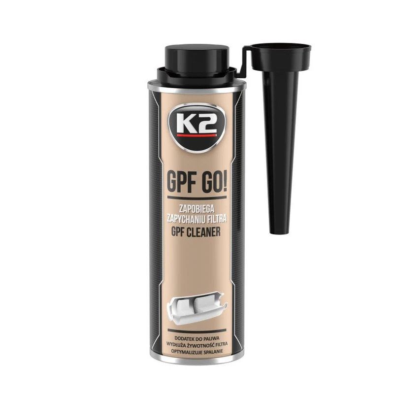 پاککنندهٔ فیلتر ذرات بنزینی (GPF) K2 GPF GO! ۲۵۰ میلیلیتری — 1