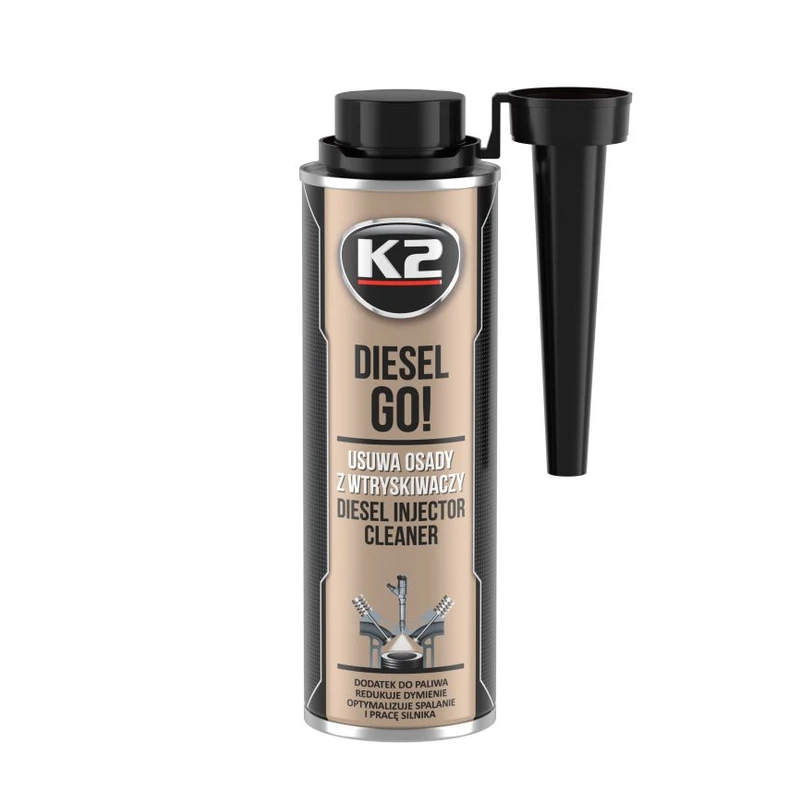 انژکتورشوی دیزل K2 DIESEL GO! ۲۵۰ میلیلیتری — 1