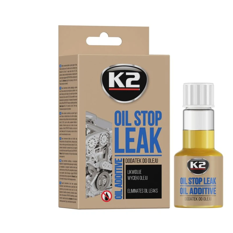 نشتگیر روغن موتور K2 STOP LEAK OIL ۵۰ میلیلیتری — 1