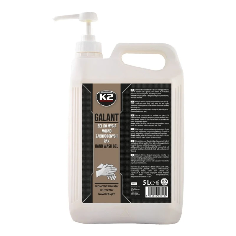کرم دستشوی پمپدار K2 GALANT ۵ لیتری — 1