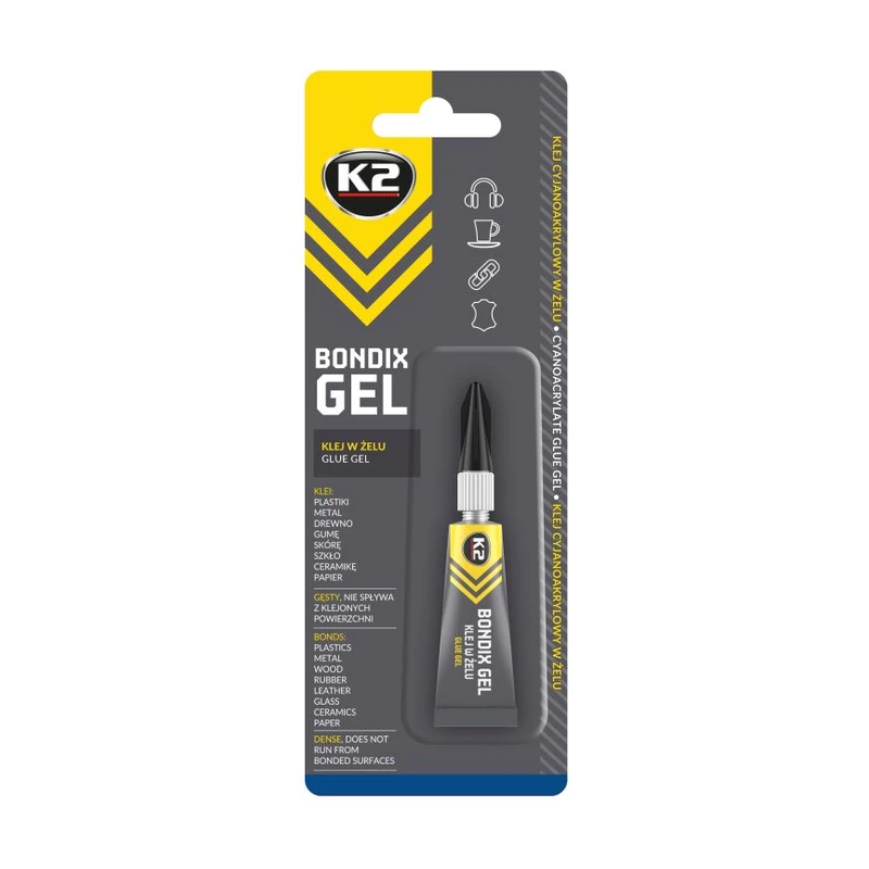 چسب ژلهای فوری K2 BONDIX GEL ۳ گرمی — 1
